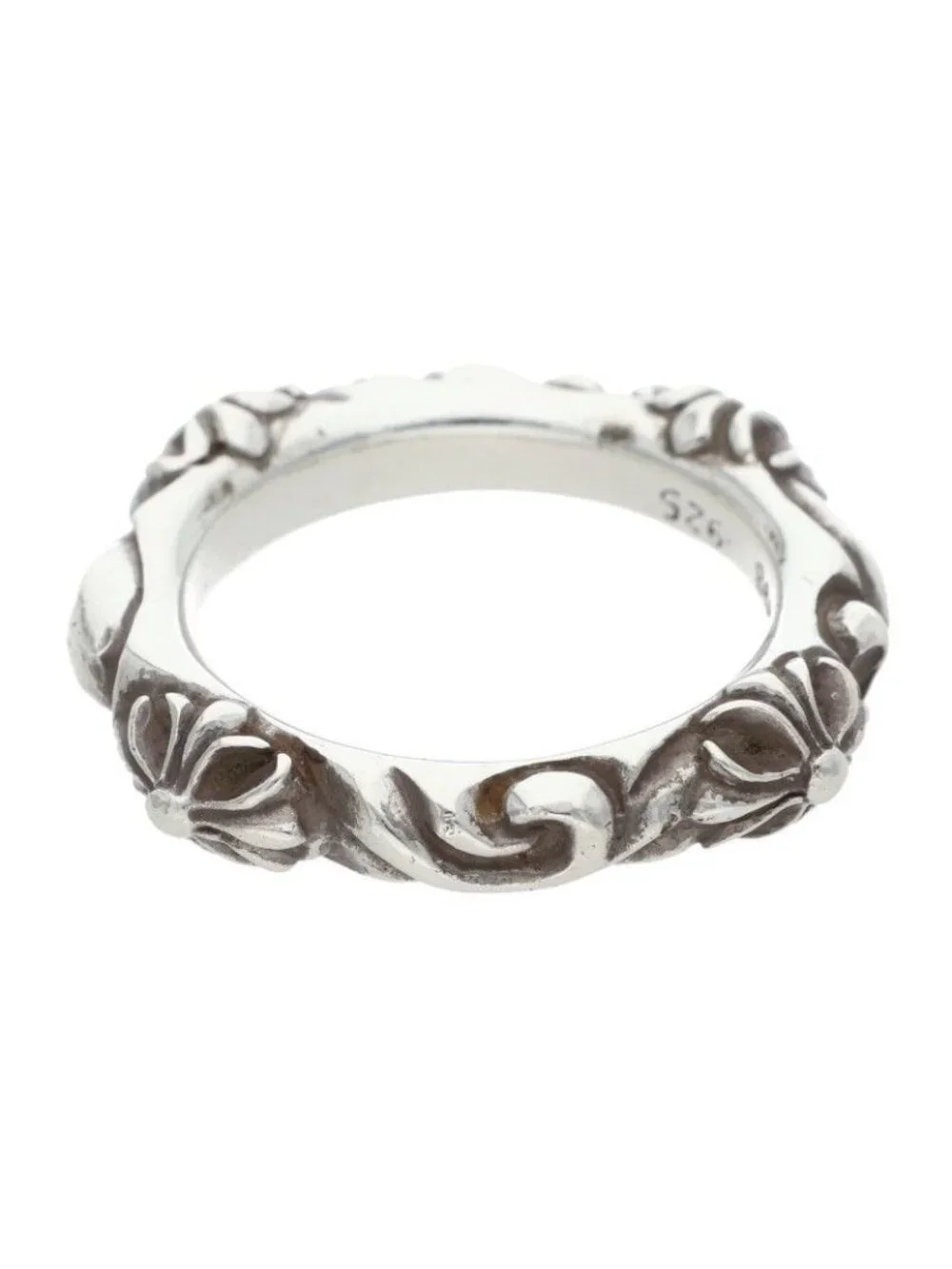 Chrome Hearts Sbt Band Silver Ring